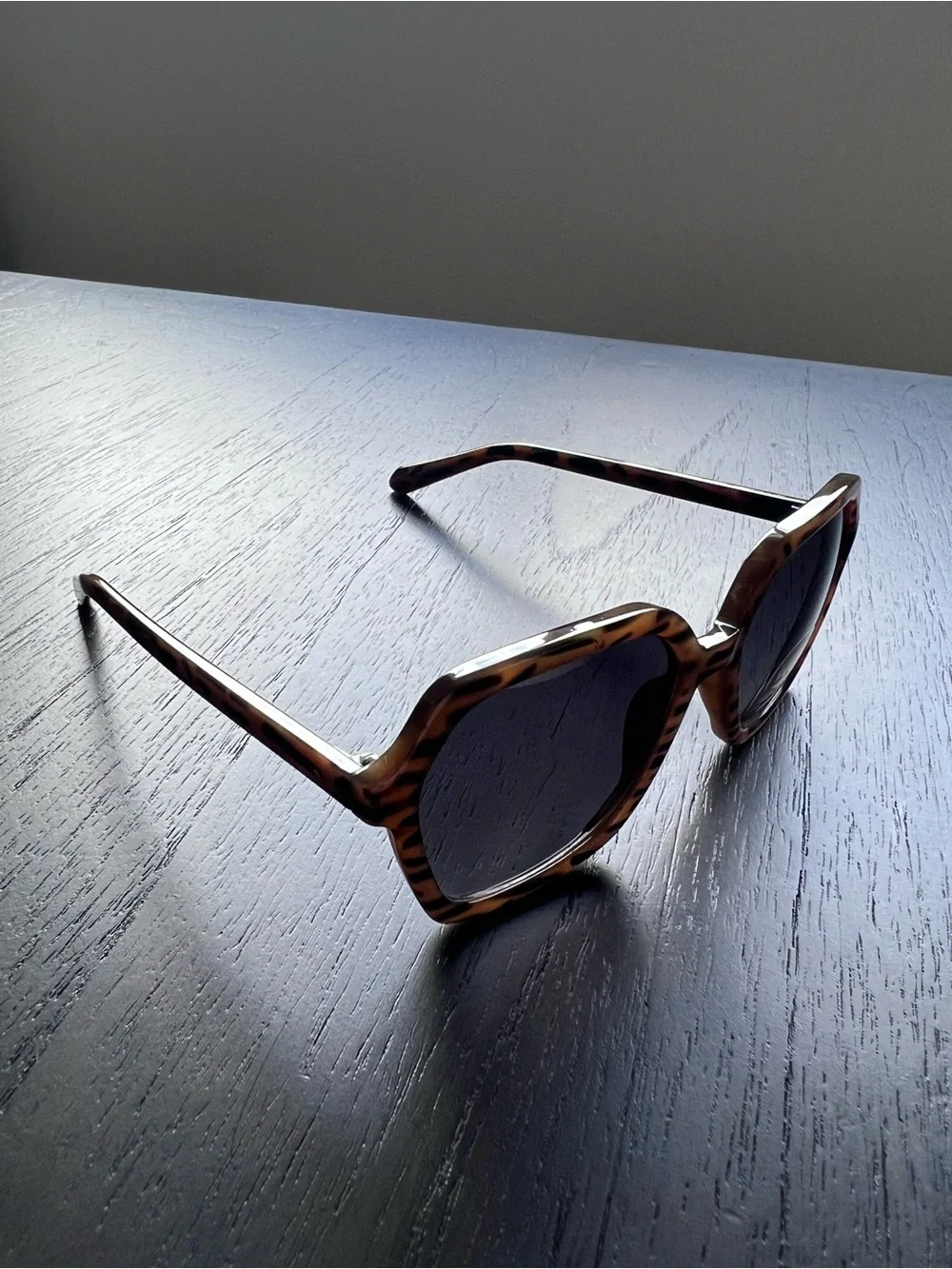 Fossil 53mm Women's Square Tortoiseshell Sunglasses